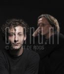 04-07-2006 Johan Hoogeboom and Bas Maree at studio in Amsterdam, on behalf of CD cover -3 kwart Bas-.  July 04, 2006.

[keywords]Posed, Headshot[/keywords]